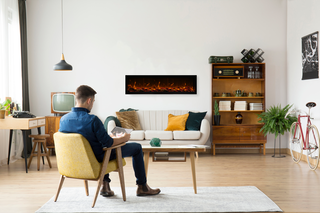 Elektrische sfeerhaard, Remii, SYM-100-XT-3, Zwart, 2020